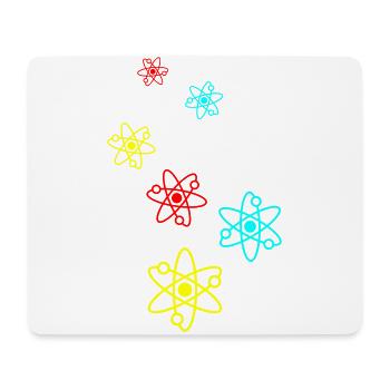 Atom Symbol - Mousepad (Querformat) - Weiß - Vorne