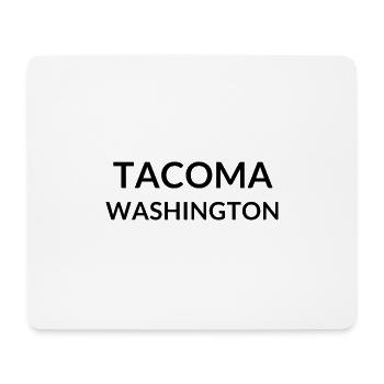 Tacoma Washington USA - Mousepad (Querformat) - Weiß - Vorne