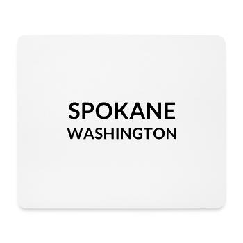 Spokane Washington USA - Mousepad (Querformat) - Weiß - Vorne