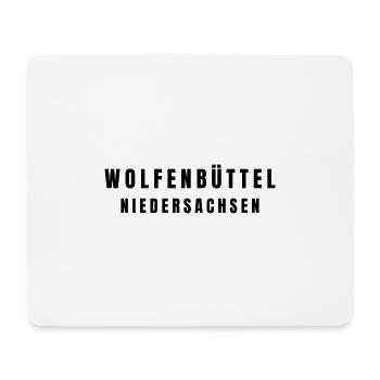 Wolfenbüttel, Lower Saxony - Mouse Pad (horizontal) - white - Front