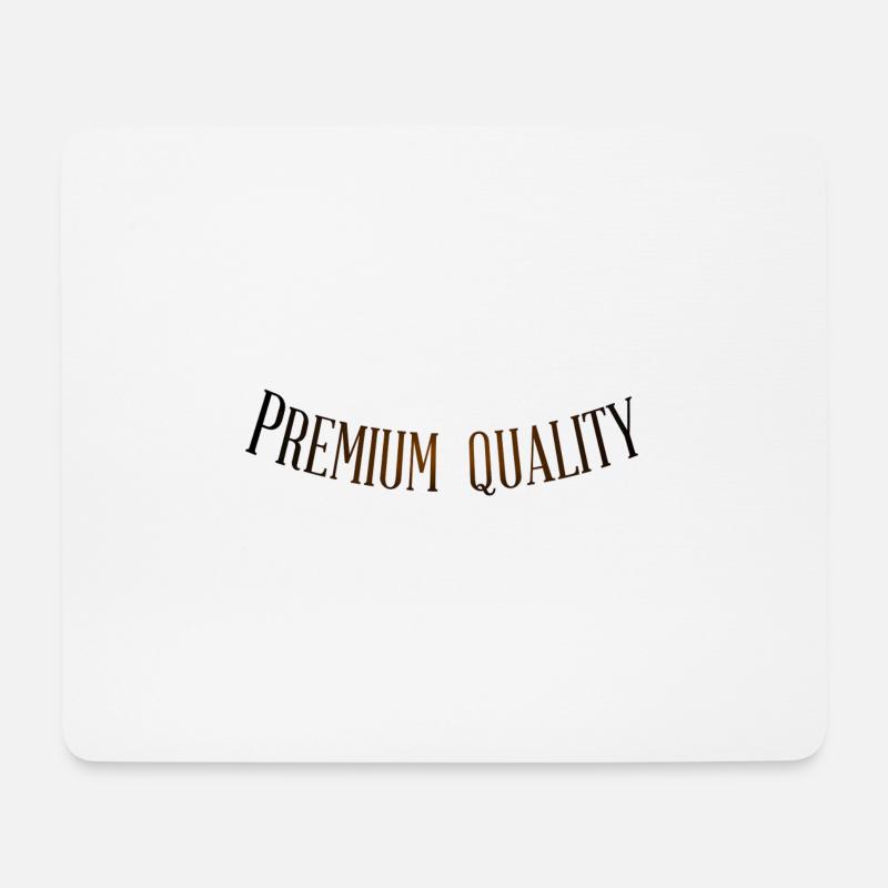 Premium Quality - Mouse Pad (horizontal) - white