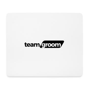 Team Groom - Mousepad (Querformat) - Weiß - Vorne