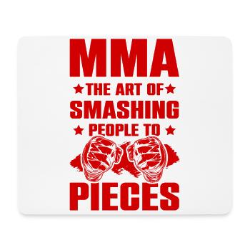 Mma Mixed matrial arts - Mouse Pad (horizontal) - white - Front