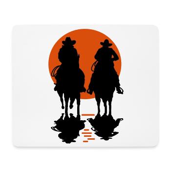 cowboy_2 - Mouse Pad (horizontal) - white - Front