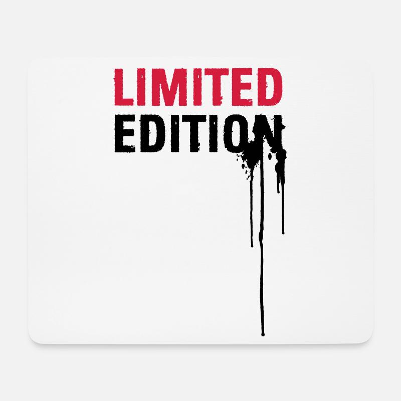 Limited Edition - Tapis de souris (format paysage) - blanc
