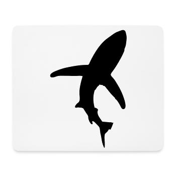 hai_1 - Tapis de souris (format paysage) - blanc - Devant