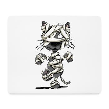 Chats Maman I Halloween - Tapis de souris (format paysage) - blanc - Devant