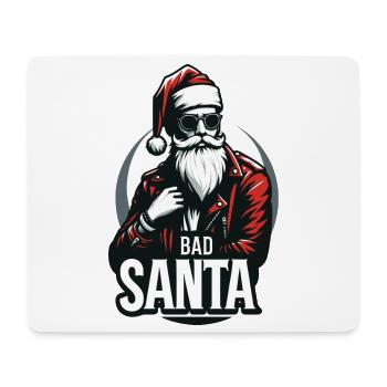 Santa Rocker - Trendy Christmas - Mouse Pad (horizontal) - white - Front