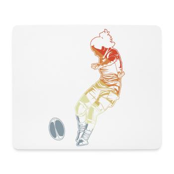 Women's Rugby - Mouse Pad (horizontal) - white - Front