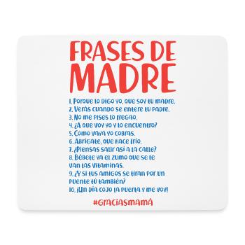 Zitate der Mutter - Mousepad (Querformat) - Weiß - Vorne