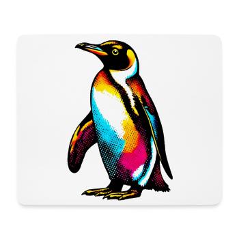 Pingouin - Tapis de souris (format paysage) - blanc - Devant