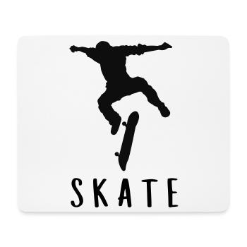 Skater - Mouse Pad (horizontal) - white - Front