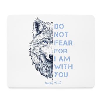 Religious Quote Bible Verse - Mouse Pad (horizontal) - white - Front