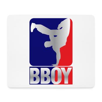 Breakdance B-Boy Streetdance Design Hip Hop Dance - Mouse Pad (horizontal) - white - Front
