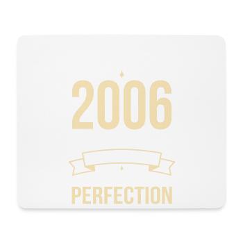 Cuvée 2006 – Vieilli à la perfection - Tapis de souris (format paysage) - blanc - Devant