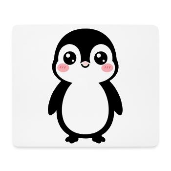 Panda Kiss Kawaii - Mouse Pad (horizontal) - white - Front