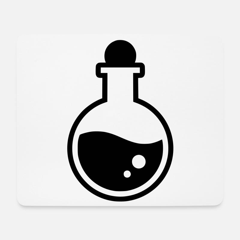Zaubertrank Flasche Magie - Mousepad (Querformat) - Weiß