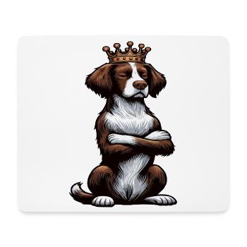 Münsterländer Münsterländerbesitzer Münsterhund - Mousepad (Querformat) - Weiß - Vorne