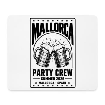 Mallorca 2026 Party Crew Summer Malle 2026 - Mouse Pad (horizontal) - white - Front