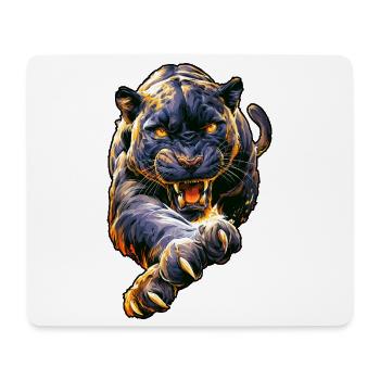 Great panther - Mouse Pad (horizontal) - white - Front
