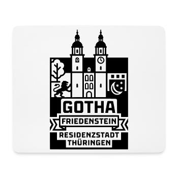 Gotha Friedenstein Residenzstadt Thüringen - Mousepad (Querformat) - Weiß - Vorne