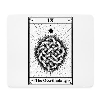 Overthinking | Tarot Card Everyday - Mouse Pad (horizontal) - white - Front