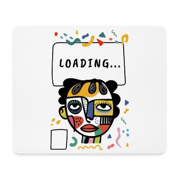 Loading Abstract Mood Illustration - Mouse Pad (horizontal) - white - Front