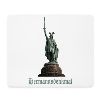 Hermannsdenkmal - Mousepad (Querformat) - Weiß - Vorne