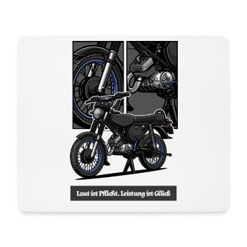 S51 (blau) // Illustration - Mousepad (Querformat) - Weiß - Vorne
