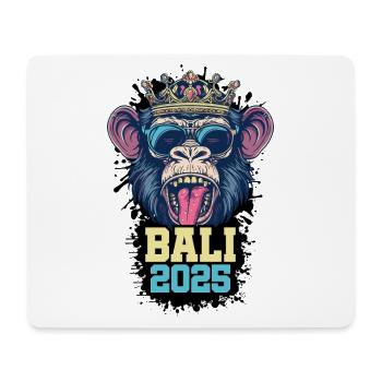 Bali 2025 Singe - Tapis de souris (format paysage) - blanc - Devant