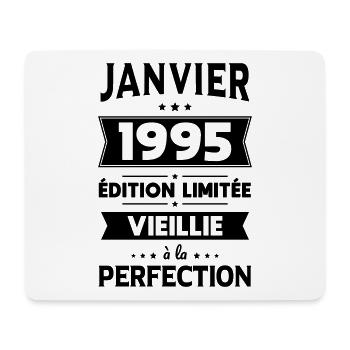 30th Anniversary - January 1995 Perfection - Mouse Pad (horizontal) - white - Front