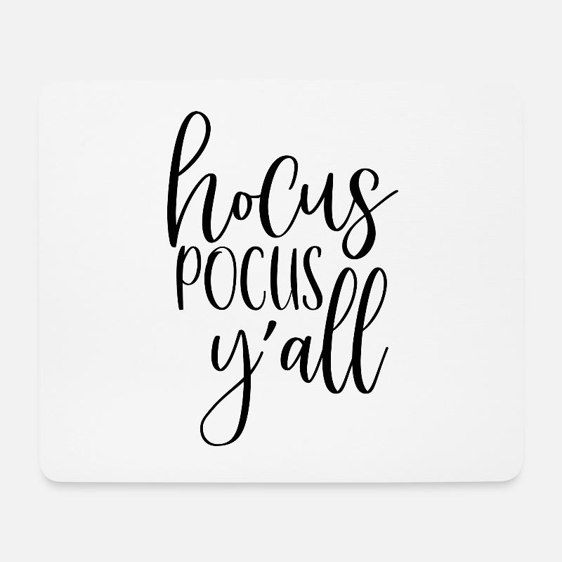 Hocus pocus yall - Mousepad (Querformat) - Weiß