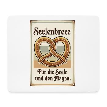 Soul Pretzel - Mouse Pad (horizontal) - white - Front