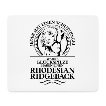 RHODESIAN RIDGEBACK Schutzengel Spruch Wilsigns - Mousepad (Querformat) - Weiß - Vorne