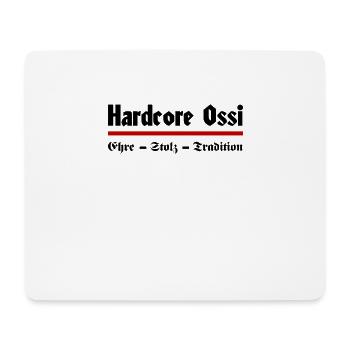 Harter Ossi - Ostdeutscher Ostdeutschland DDR BRD - Mousepad (Querformat) - Weiß - Vorne