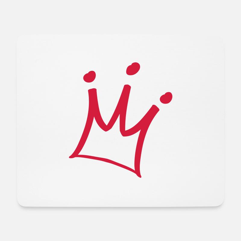 crown - Mouse Pad (horizontal) - white