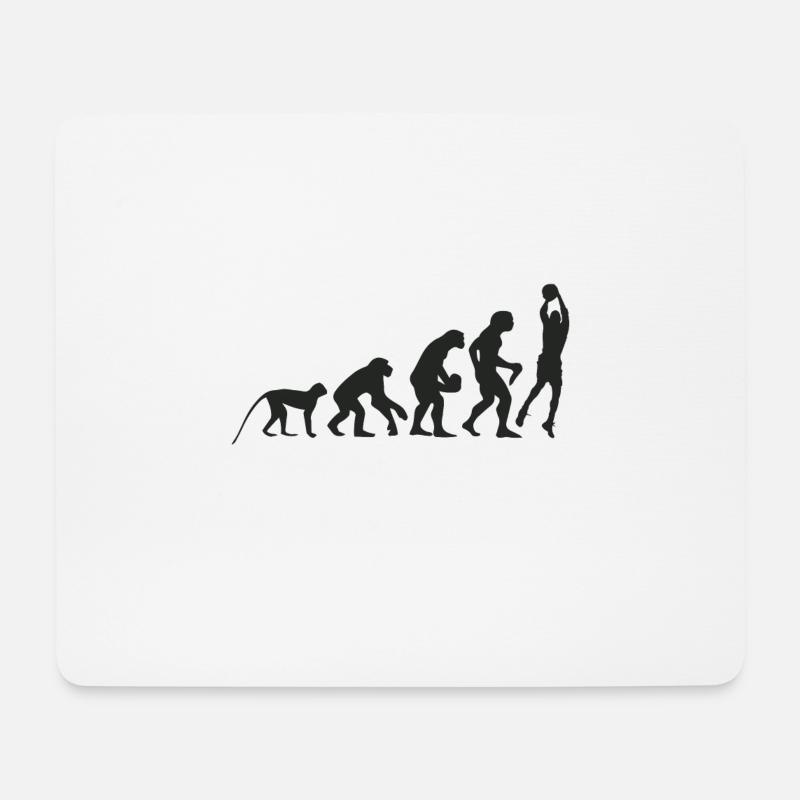 Evolution Basketball - Mouse Pad (horizontal) - white