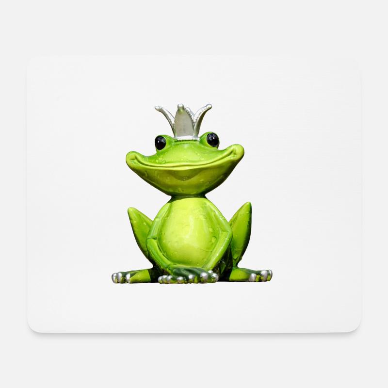 Hairo der Froschkönig - Mousepad (Querformat) - Weiß