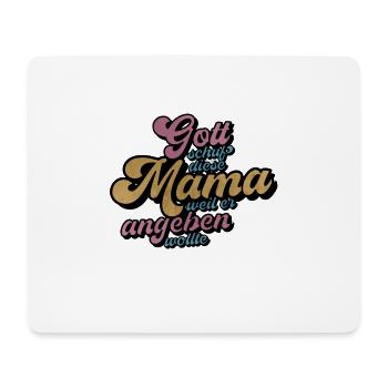 Muttertag Mama Muttertagsgeschenk Geschenkidee - Mousepad (Querformat) - Weiß - Vorne