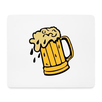 Bier Bier verre22032 - Mousepad (Querformat) - Weiß - Vorne