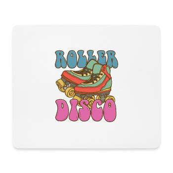 Roller Skates Roller Disco Skater Retro Gift - Mouse Pad (horizontal) - white - Front