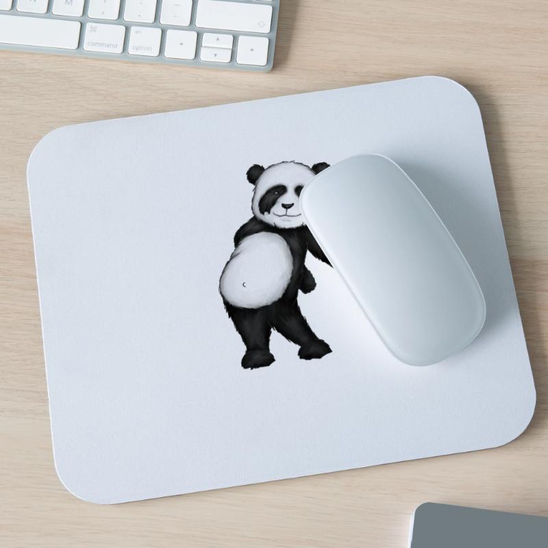 Panda Bear Let it float Let it flow Gift Mouse Pad (horizontal)