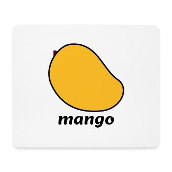 mango - Mousepad (Querformat) - Weiß - Vorne