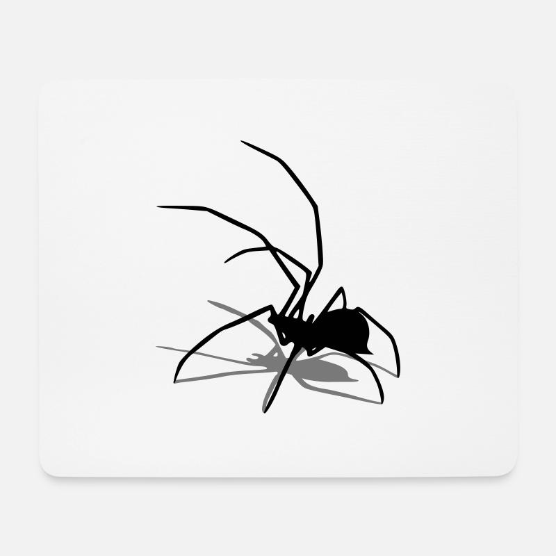 spider spider - Mouse Pad (horizontal) - white