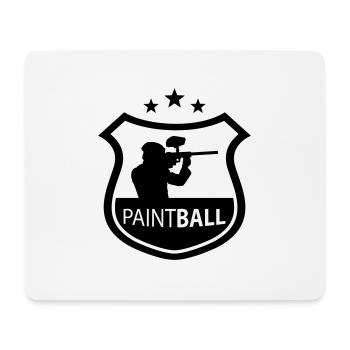 paintball - Mouse Pad (horizontal) - white - Front