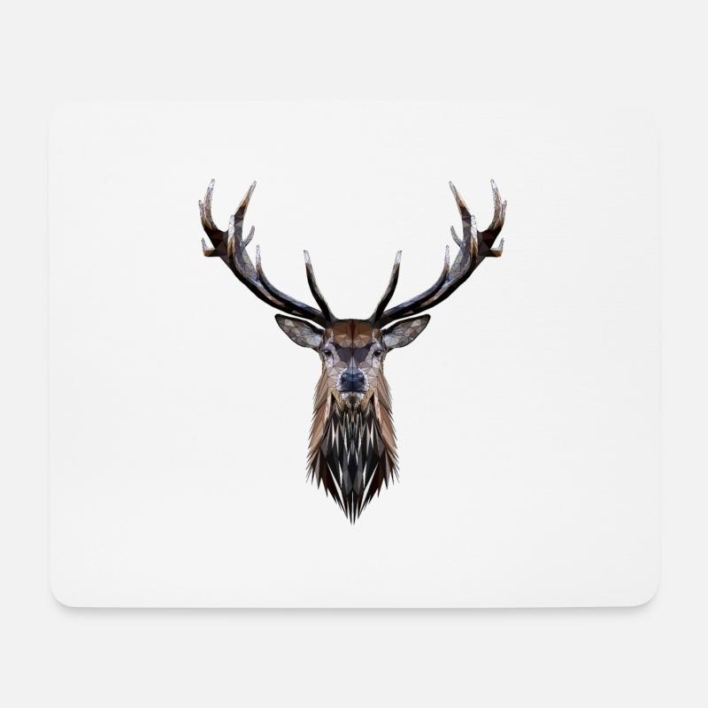 Stag - Mouse Pad (horizontal) - white