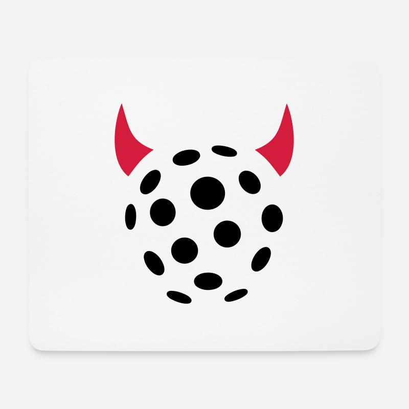Floorball - Mousepad (Querformat) - Weiß