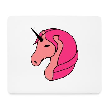unicorn_02 - Mousepad (Querformat) - Weiß - Vorne