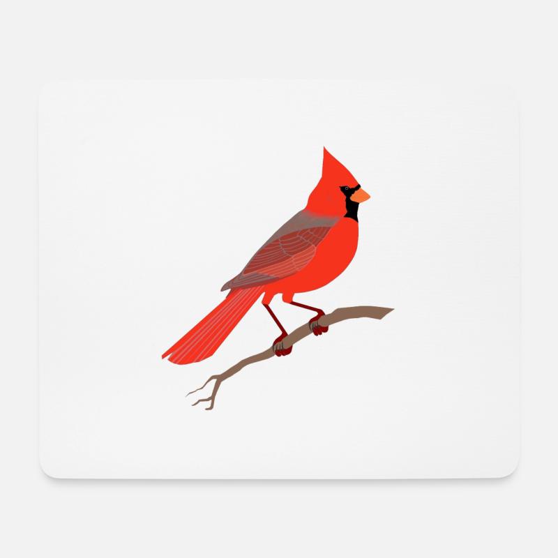 Cardinal - Mouse Pad (horizontal) - white