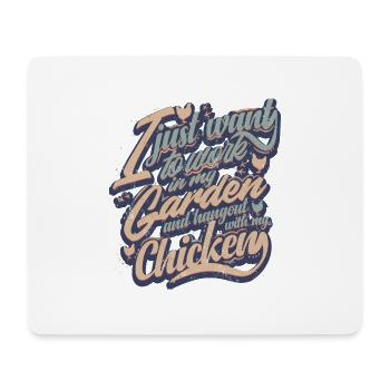 Garden Gift - Mouse Pad (horizontal) - white - Front